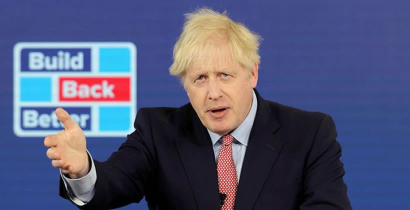 Boris Johnson conference speech build back better