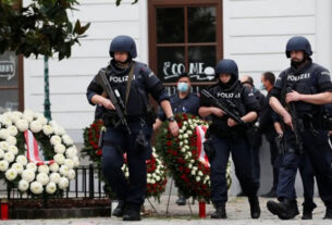 Police respond after Vienna Islamist terror attack