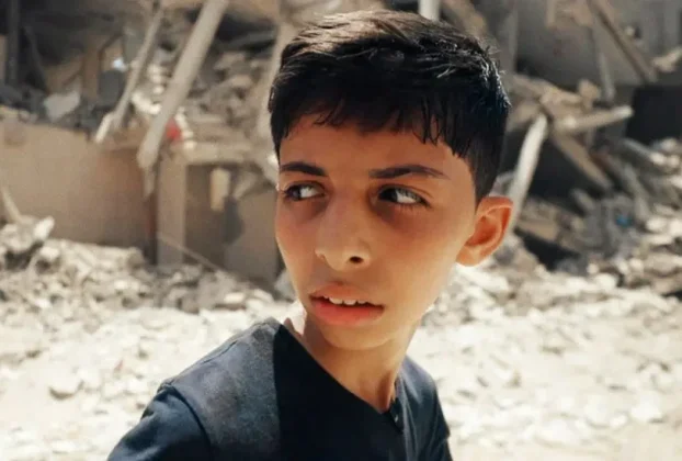 Amjad Al Fayoumi, son of Hamas terrorist , in Scandalous Gaza Documentary, Gaza: How to Survive a Warzone.