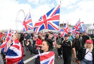 Unite the Kingdom rally 2025.