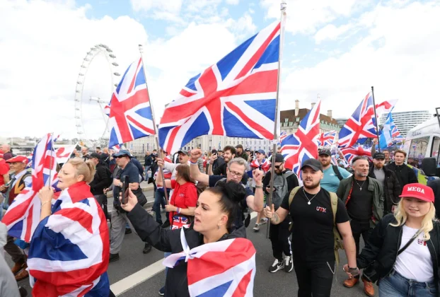 Unite the Kingdom rally 2025.